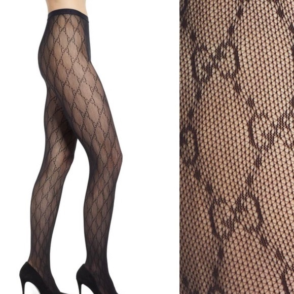 Diamond Fishnet Prints Nylon Women’s Pantyhose Stretchy Black Tights - Picture 2 of 16